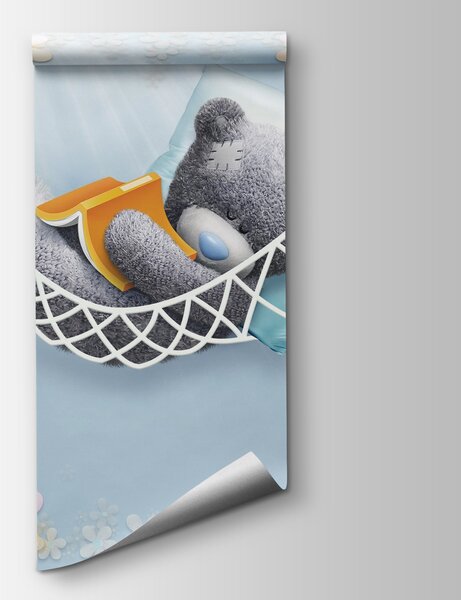 Fototapeta Miś śpiący w hamaku, Fototapety Dziecięce, Popularne Fototapety, u61922 - Tapeko.pl