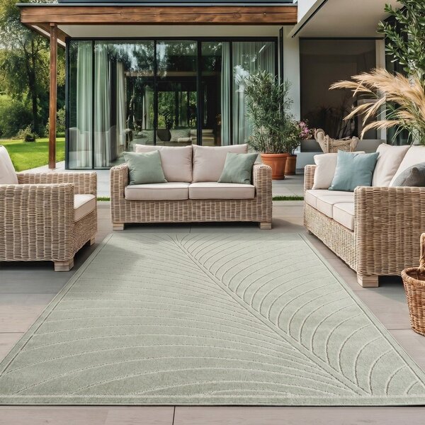 Zielony dywan odpowiedni na zewnątrz 160x230 cm Nova 1204 – Ayyildiz Carpets