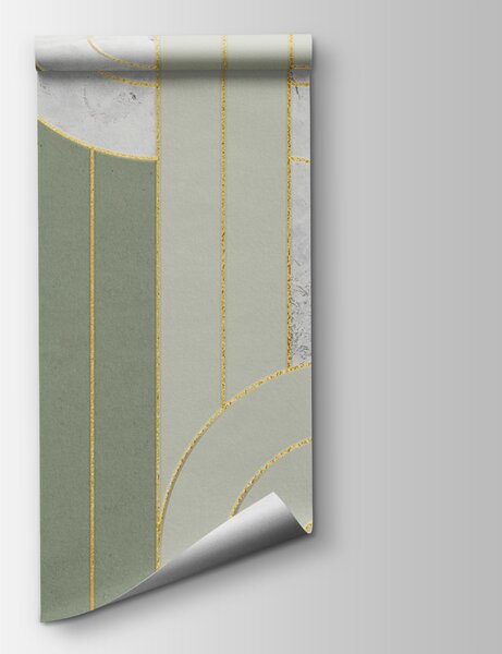 Fototapeta Artystyczne wzory w kojących kolorach, Fototapety Geometryczne, Popularne Fototapety, u73100 - Tapeko.pl