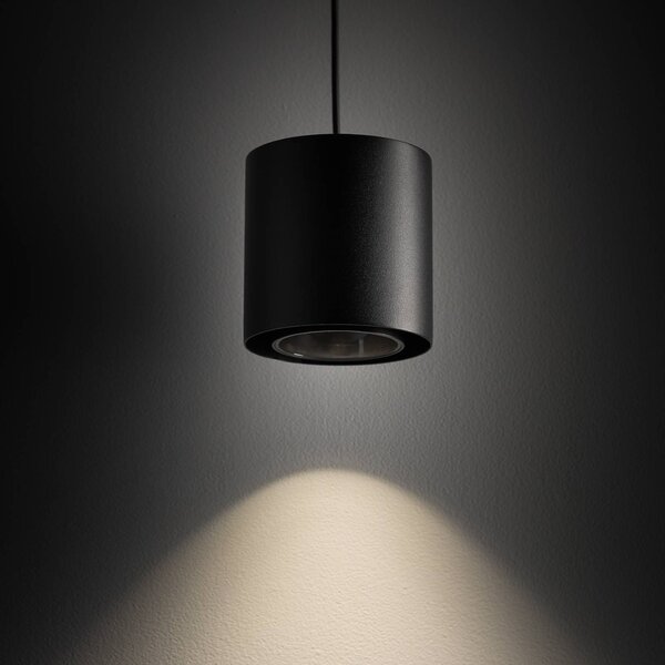 Lampa wisząca Point Duo Nowodvorski Lighting, możliwość ściemniania, czarny, salon / jadalnia, metal, nowoczesny