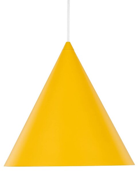 Lampa wisząca Cono TK Lighting, możliwość ściemniania, żółty / pomarańczowy, salon / jadalnia, metal, nowoczesny
