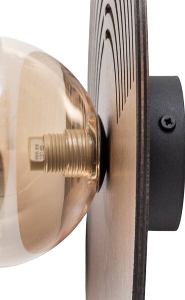 Kinkiet Lunar TK Lighting, możliwość ściemniania, jasne drewno, salon / jadalnia, drewno, nowoczesny