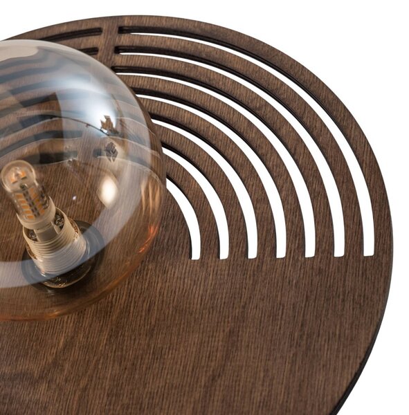 Kinkiet Lunar TK Lighting, możliwość ściemniania, jasne drewno, salon / jadalnia, drewno, nowoczesny