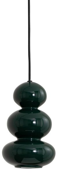 Lampa wisząca Oman Argon, możliwość ściemniania, zielony, salon / jadalnia, szkło