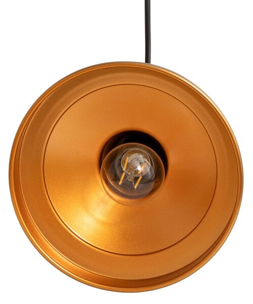 Lampa wisząca Berceste Opviq, możliwość ściemniania, mosiężny / złoty, salon / jadalnia, metal, nowoczesny