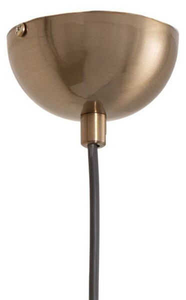 Lampa wisząca Berceste Opviq, możliwość ściemniania, mosiężny / złoty, salon / jadalnia, metal, nowoczesny