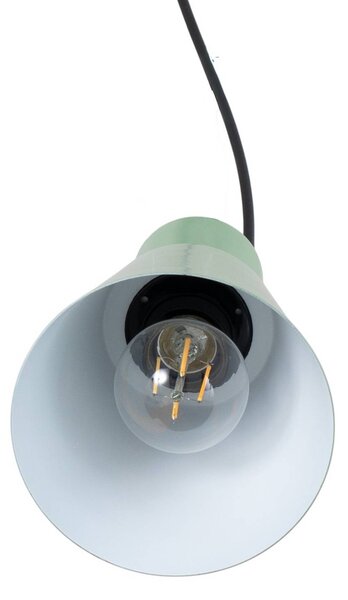 Lampa wisząca Konikkem Opviq, możliwość ściemniania, zielony, salon / jadalnia, metal, młodzieżowy