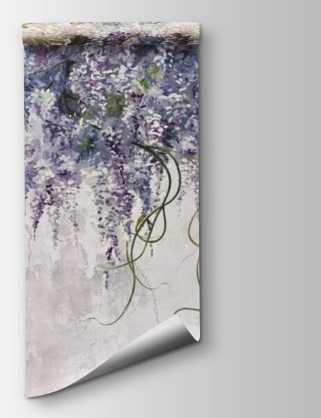 Fototapeta Malowanie glicynii, Fototapety Kwiaty, Popularne Fototapety, u71720 - Tapeko.pl