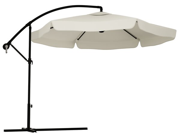 Ogrodowy parasol składany LEVI 300 cm, beżowy + darmowe opakowanie