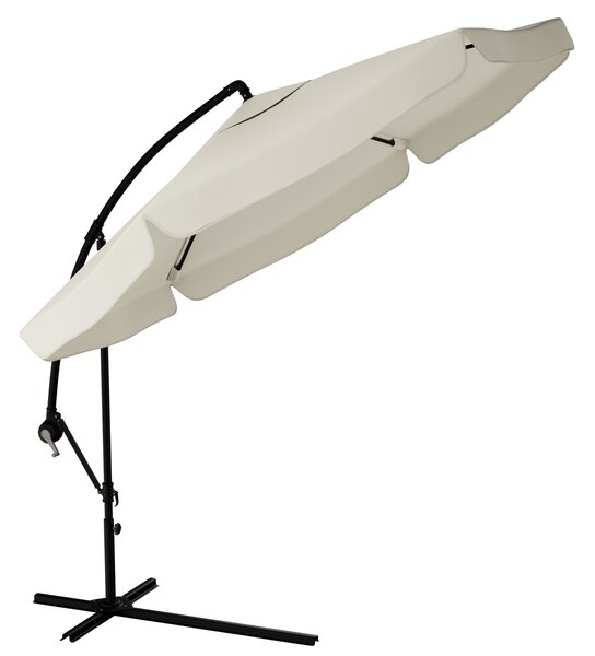 Ogrodowy parasol składany LEVI 300 cm, beżowy + darmowe opakowanie