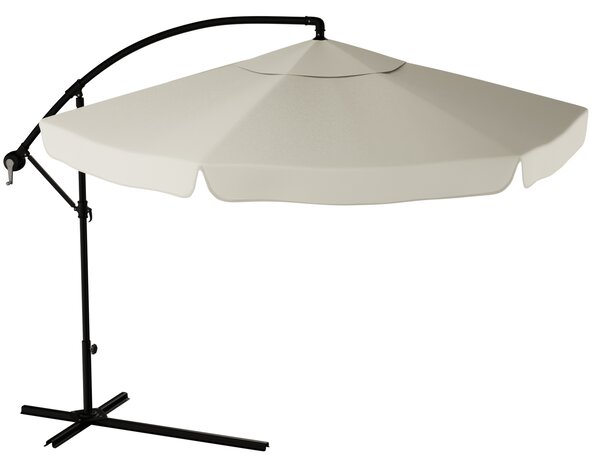 Ogrodowy parasol składany LEVI 300 cm, beżowy + darmowe opakowanie