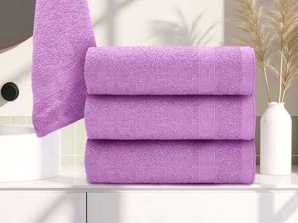 Ręcznik BASIC SMALL jasny fiolet