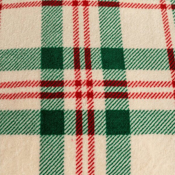 Prześcieradło z mikropluszu WINTER PLAID 90x200 cm kolorowe