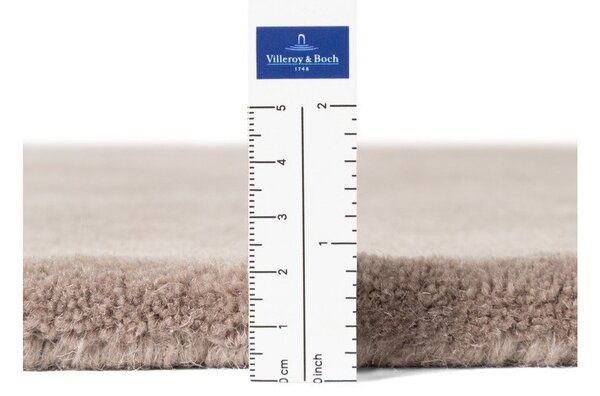 Brązowy/beżowy wełniany okrągły dywan ø 200 cm Virelle – Villeroy&Boch