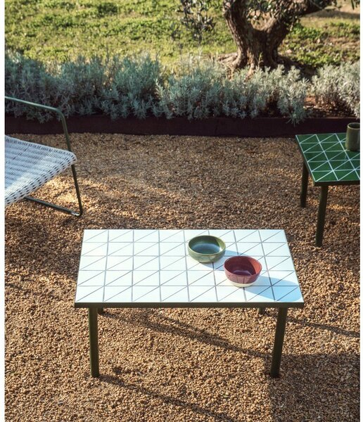 Stolik ogrodowy z ceramicznym blatem 51x81 cm Maurina – Kave Home