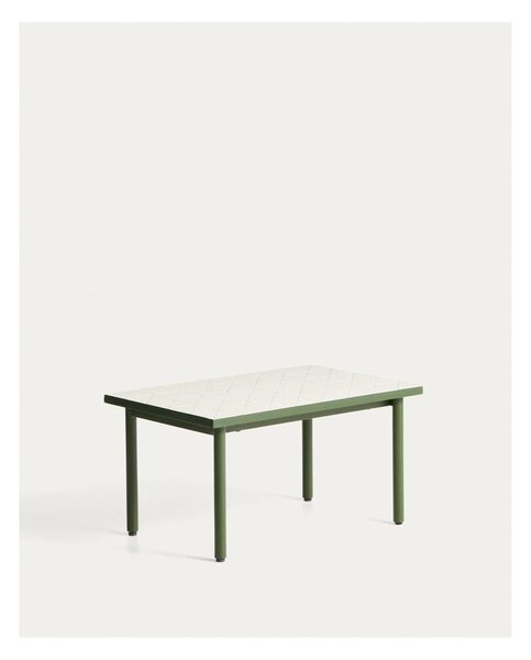 Stolik ogrodowy z ceramicznym blatem 51x81 cm Maurina – Kave Home