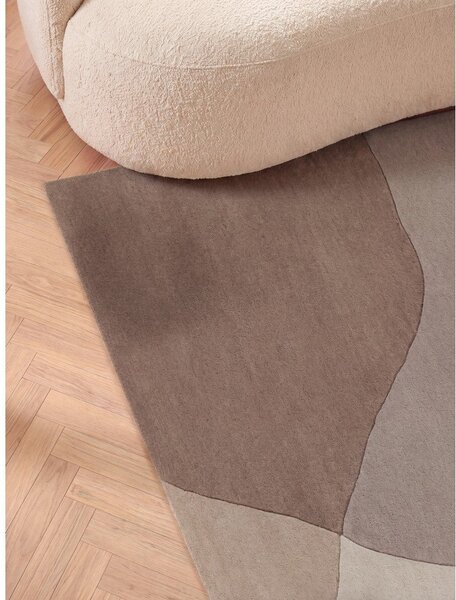 Brązowy/beżowy wełniany dywan 160x230 cm Virelle – Villeroy&Boch