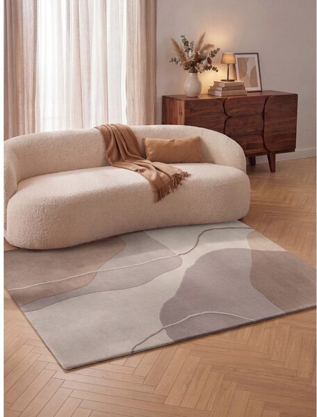 Brązowy/beżowy wełniany dywan 160x230 cm Virelle – Villeroy&Boch