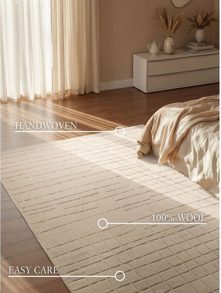 Beżowy wełniany dywan 200x290 cm Kenso – Villeroy&Boch