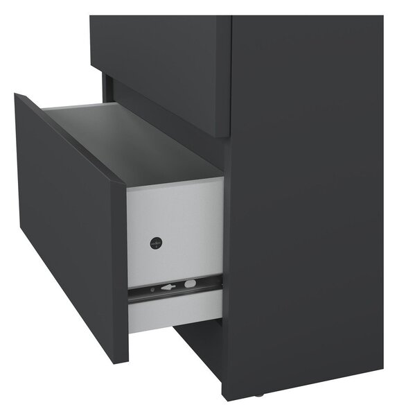 Ciemnoszara szafka nocna Naia – Tvilum