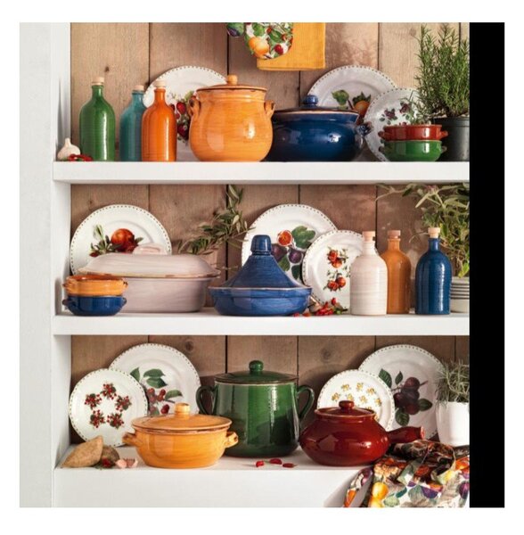 Garnek ceramiczny z pokrywką 2 l – Brandani