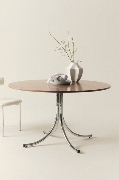 Metalowy okrągły stół ø 130 cm Chipley – Jotex