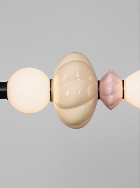 Lampa wisząca LED ceramiczna ze ściemniaczem z ceramicznym kloszem/ze szklanym kloszem Oneta – Nova Luce
