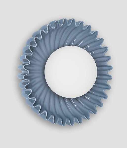 Niebieski kinkiet ceramiczny Petel – Nova Luce