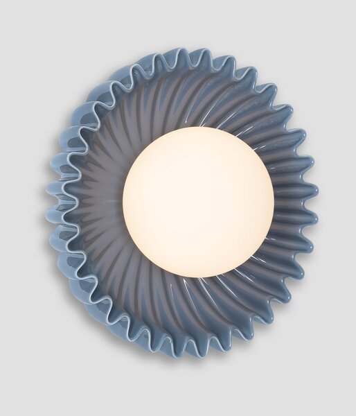 Niebieski kinkiet ceramiczny Petel – Nova Luce