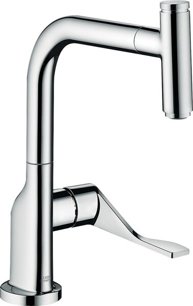 Hansgrohe jednouchwytowa bateria kuchenna SELECT AXOR CITTERIO DN 15, z wyciąganą wylewką chrom
