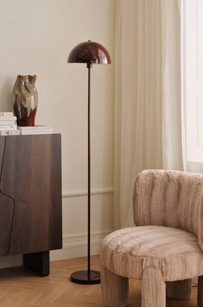 Bordowa metalowa lampa stojąca (wysokość 160 cm) Morris – Ellos Home
