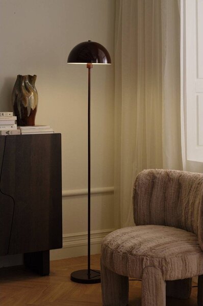 Bordowa metalowa lampa stojąca (wysokość 160 cm) Morris – Ellos Home