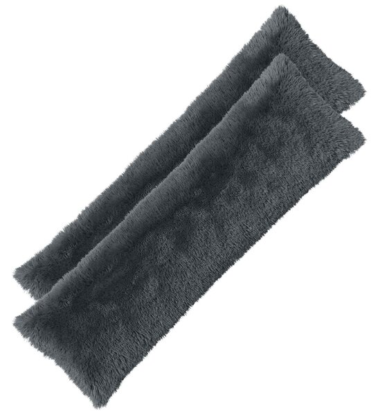Poduszka z poduszką HEERLEN 2 szt. antracytowy Fleece PV