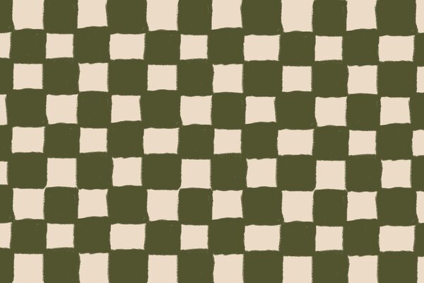 Fototapeta Zielono-biały wzór w kratkę, Fototapety Geometryczne, Popularne Fototapety, w03789 - Tapeko.pl