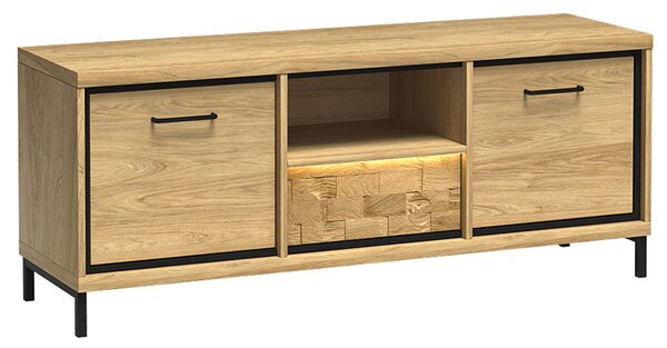 Szafka RTV hikora naturalna R2-C65