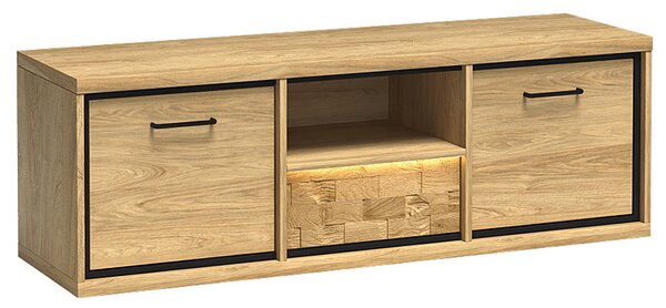 Szafka RTV hikora naturalna R2-C65