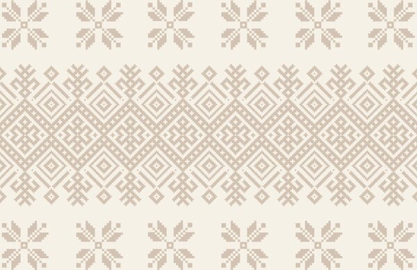 Fototapeta Wzór geometrycznych kształtów i kwiatów, Fototapety Geometryczne, Popularne Fototapety, t00045 - Tapeko.pl