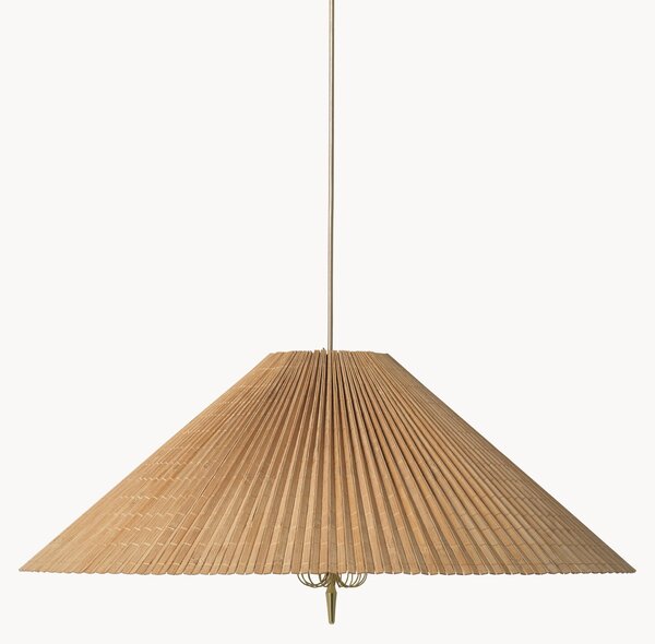 Lampa wisząca z drewna bambusowego 1972