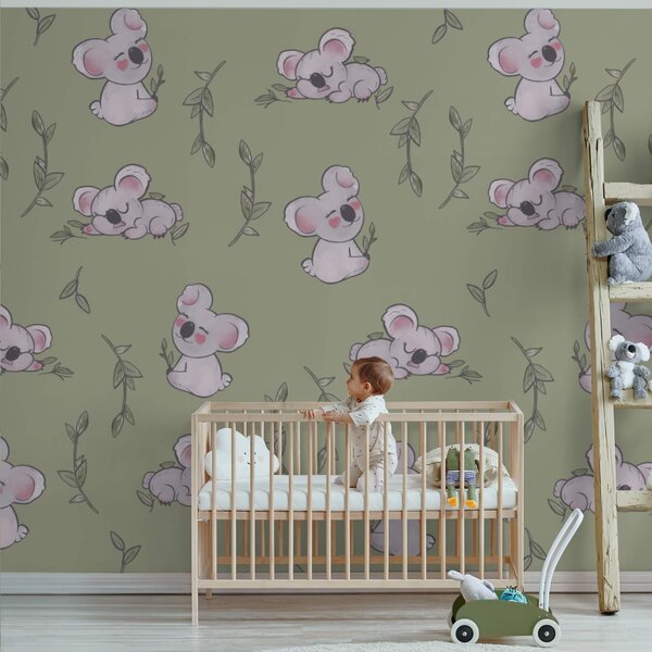 Fototapeta Wzór misia koala, Fototapety z zwierzętami, Popularne Fototapety, t00108v1 - Tapeko.pl