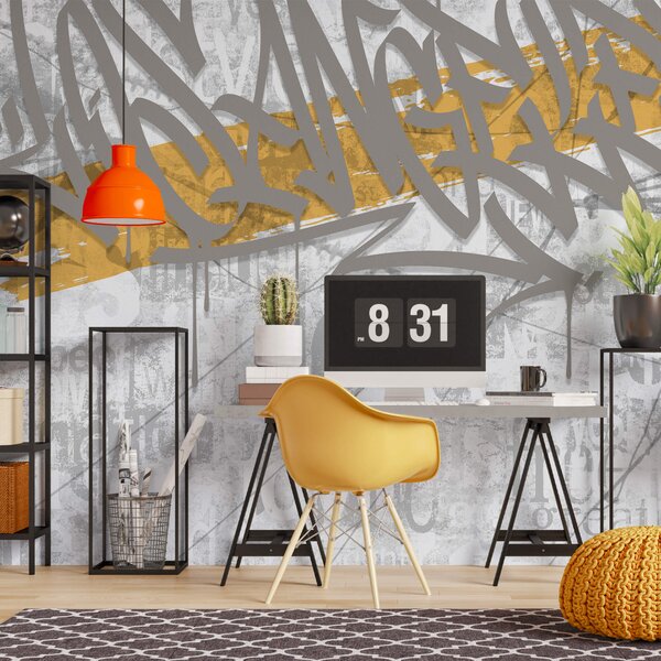 Fototapeta Graffiti na ścianie, Nowoczesne Fototapety, Popularne Fototapety, t00088 - Tapeko.pl