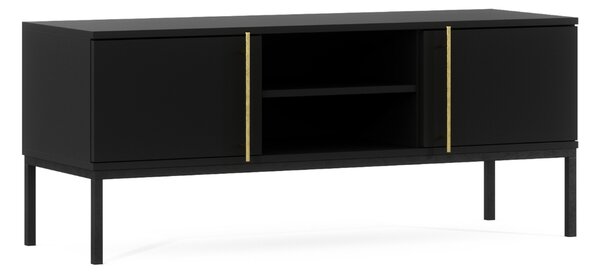 Szafka RTV LANZZI 120x40 cm, czarna
