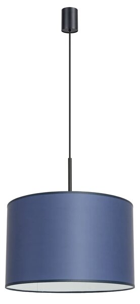 Granatowa lampa wisząca do salonu M161-Lawezo