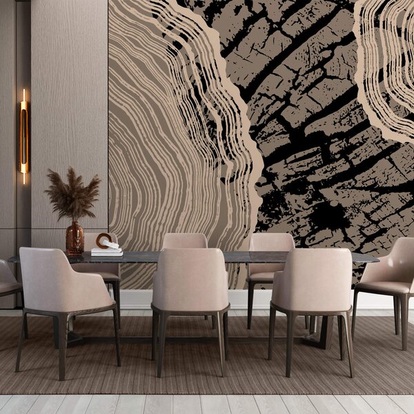 Fototapeta Uderzające wzory piękna natury, Fototapety Drewno, Popularne Fototapety, t00175 - Tapeko.pl