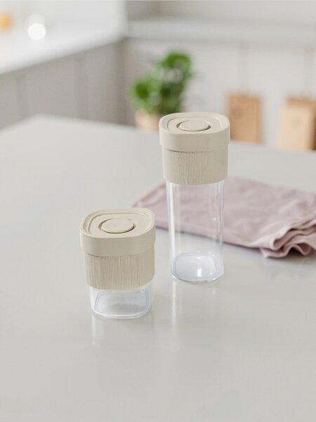 Sinsay - Pojemnik do przechowywania 2 pack - kremowy