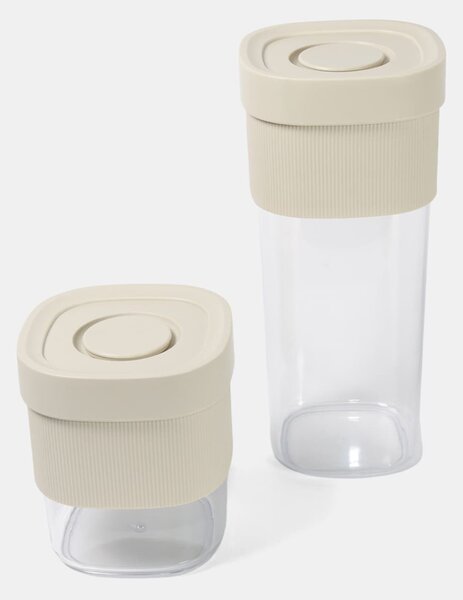 Sinsay - Pojemnik do przechowywania 2 pack - kremowy