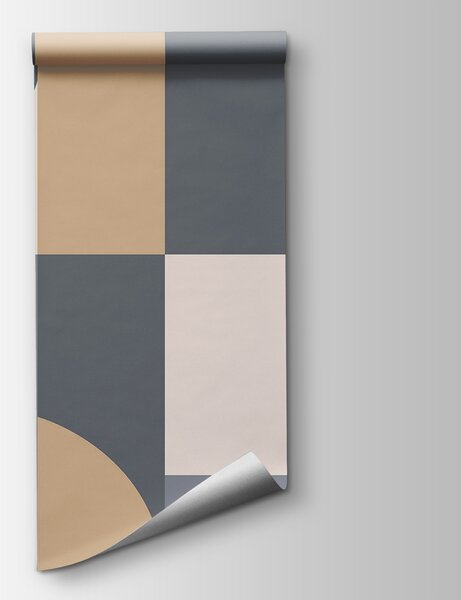 Fototapeta Szaro-biały geometryczny wzór, Fototapety Abstrakcja, Popularne Fototapety, t00247 - Tapeko.pl