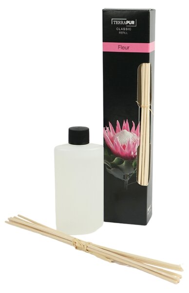 Dyfuzor zapachowy z patyczkami TERRAPUR FLEUR 90 ml