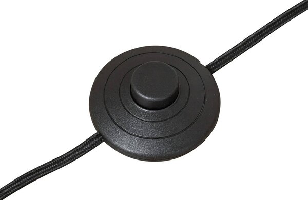 Lampa stojąca Fabrena Lucande, jasne drewno, salon / jadalnia, drewno