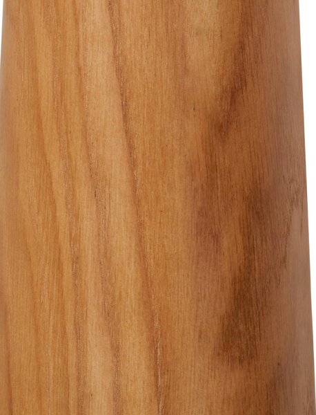 Lampa stojąca Fabrena Lucande, jasne drewno, salon / jadalnia, drewno