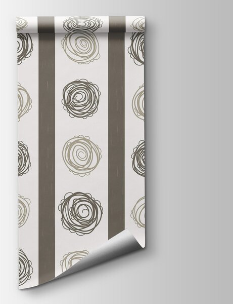 Fototapeta Wzór z okręgów i linii, Fototapety Abstrakcja, Popularne Fototapety, t00437 - Tapeko.pl
